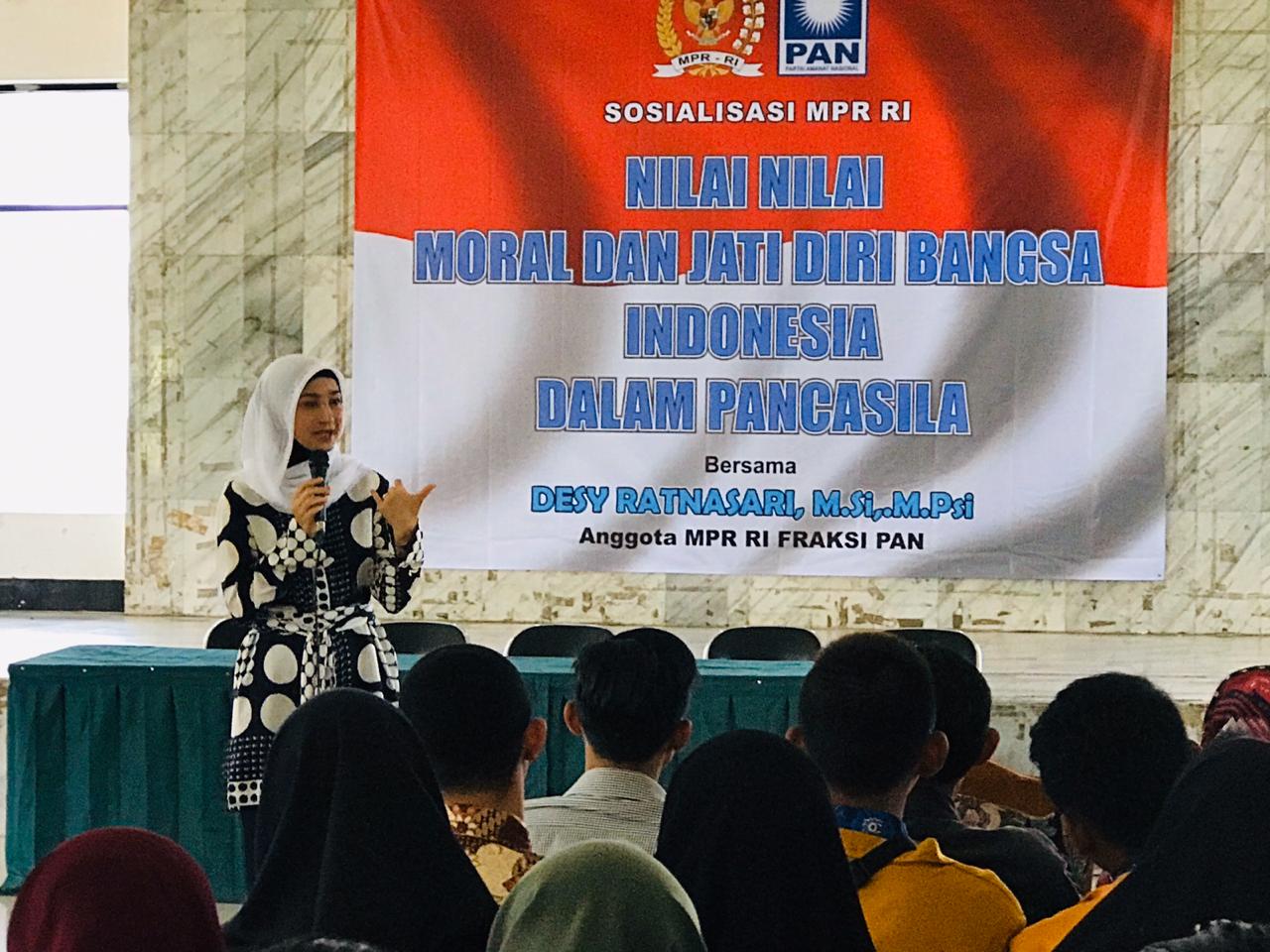 Desy Mengingatkan Pentingnya Menjaga Nilai-Nilai Moral Dan Jatidiri