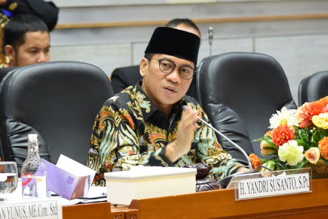  Yandri: Komisi VIII Dorong Peningkatan Status UPT BNPB Padang