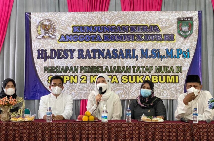  Desy Ratnasari Kunjungan Kerja Ke Dinas Pendidikan & Kebudayaan Kota Sukabumi
