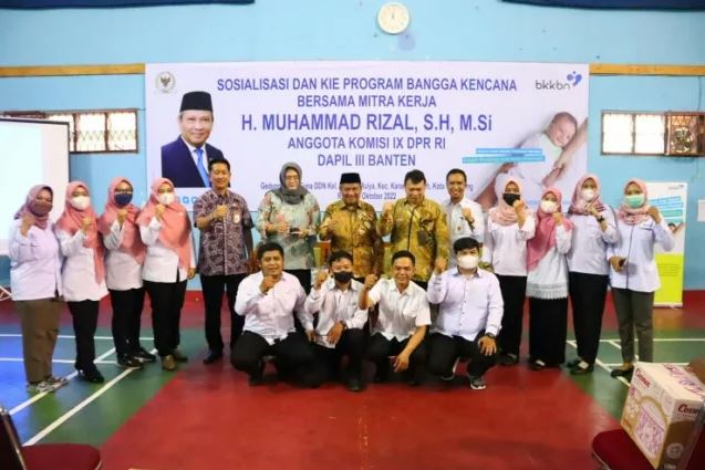  Muhammad Rizal Bersama BKKBN Gelar Sosialisasi KIE di Kota Tangerang