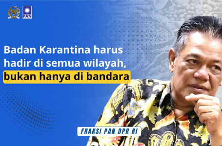 Herry Dermawan Kritisi Peran Karantina: Jangan Hanya Fokus di Bandara