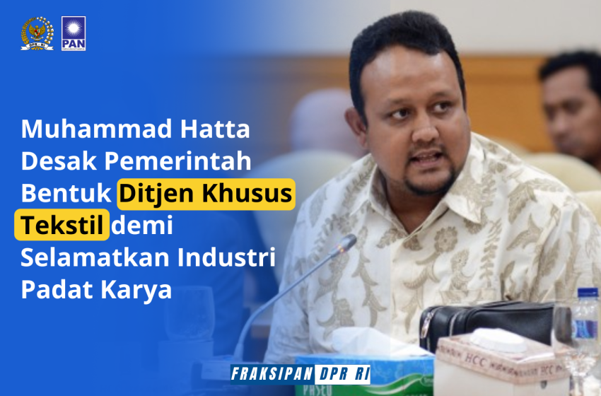  Krisis di Sektor Tekstil, Muhammad Hatta Usulkan Ditjen Khusus untuk Selamatkan Padat Karya