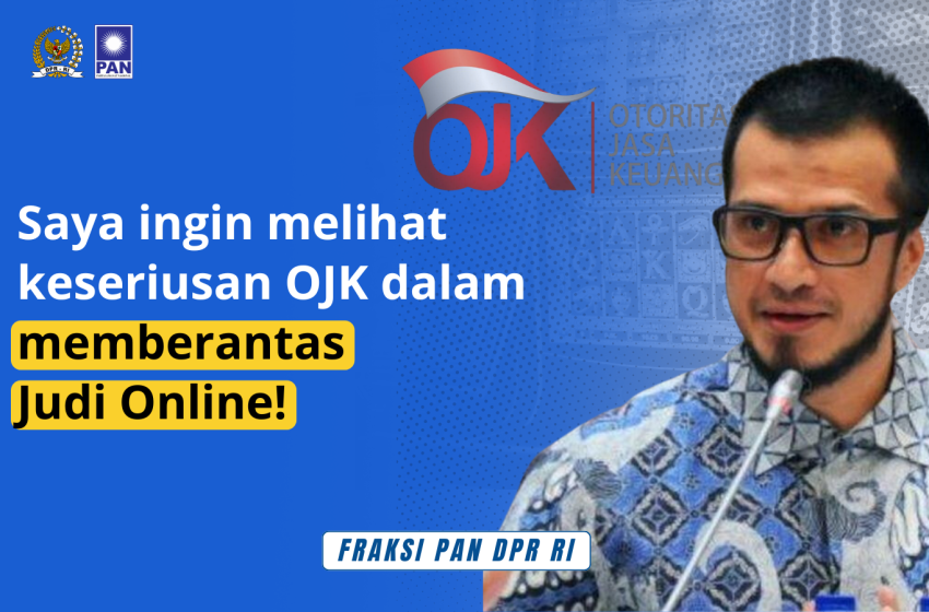  Primus Pertanyakan Komitmen dan Peran OJK Dalam Memberantas Judi Online