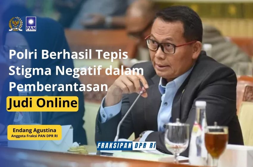  Endang Agustina: Masyarakat Kini Percaya Polri Komitmen Berantas Judi Online