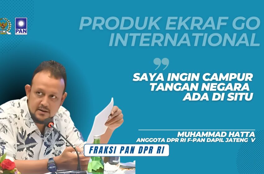  Hatta: Negara Harus Lebih Serius Promosikan Ekonomi Kreatif ke Kancah Internasional