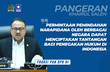 Pangeran Khairul Saleh Anggota DPR RI Fraksi PAN