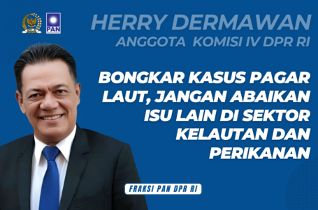 Herry Dermawan: Bongkar Kasus Pagar Laut, Jangan Abaikan Isu Lain di Sektor Kelautan dan Perikanan