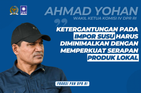 Ahmad Yohan Wakil Ketua Komisi IV DPR RI