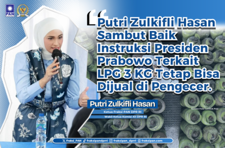 Putri Zulhas Ketua Fraksi PAN DPR RI