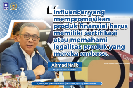 Ahmad Najib Qodratullah Sekretaris Fraksi PAN DPR RI