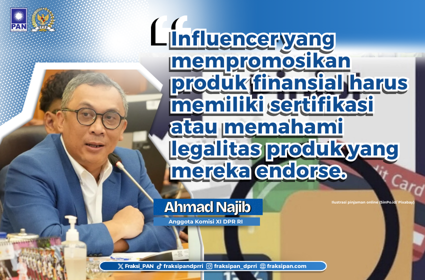  Ahmad Najib Berharap Agar Influencer dan Media Sosial Ikut Berperan Aktif Mengatasi Maraknya Pinjol Ilegal dan Investasi Bodong