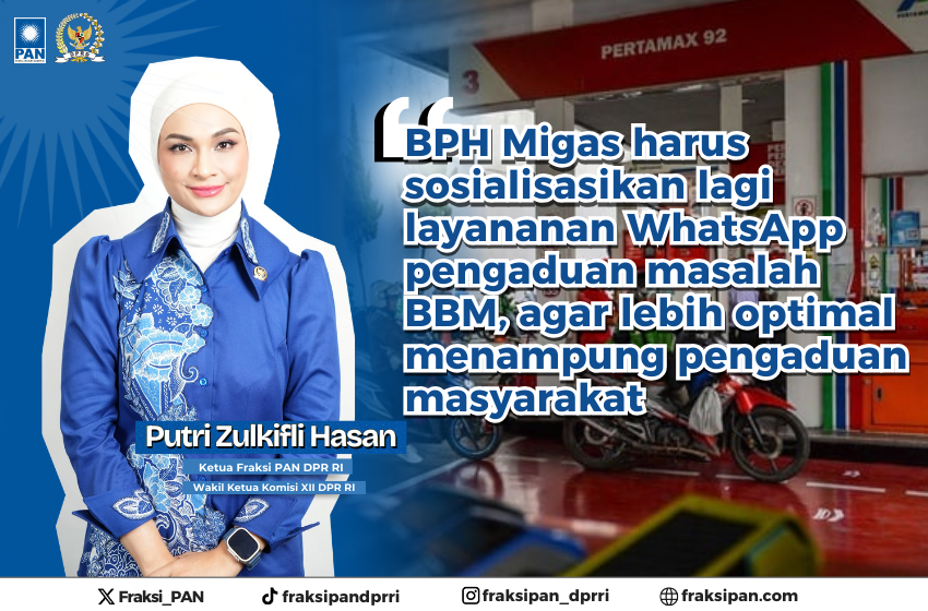  Putri Zulkifli Hasan: Helpdesk BPH Migas Perlu Evaluasi, Jumlah Aduan Masih Minim