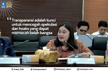 Fraha Puteri Nahlia, Anggota Komisi I DPR RI Fraksi PAN