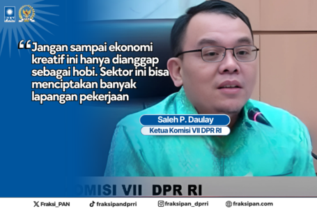 Saleh Partaonan Daulay Ketua Komisi VII DPR RI