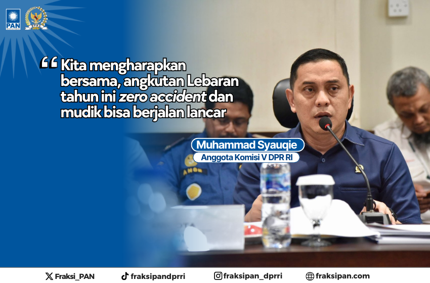  Syauqie Dorong Sinergi Stakeholder untuk Wujudkan Mudik Lebaran Aman dan Lancar