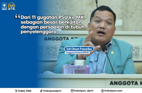 Rekomendasi Penggantian Penyelenggara Tidak Dijalankan oleh KPU Edi Oloan Pasaribu Desak Evaluasi Serius Penyelenggara PSU