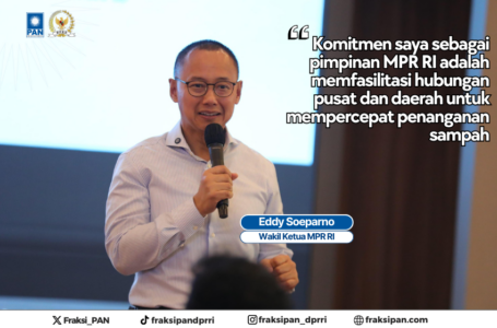 Wakil Ketua MPR Eddy Soeparno Dukung Penuh Pembangunan PSEL di Tangsel