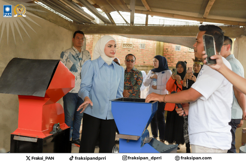 Putri Zulkifli Hasan Resmikan Bank Sampah, Dorong Partisipasi Warga Tangani Sampah Rumah Tangga