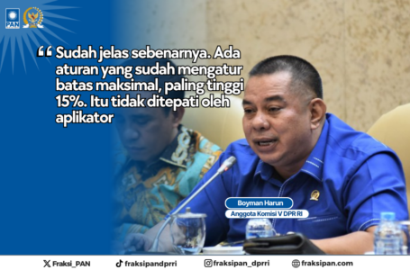 Boyman Harun Anggota Komisi V DPR RI Dapil Kalimantan Barat I