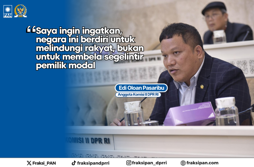  Edi Oloan Pasaribu Desak Penyelesaian Konflik Agraria di Desa Sumbersari: Negara Tak Boleh Kalah dari Kepentingan Oligarki