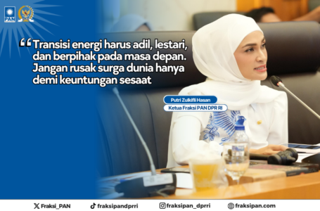 Putri Zulkifli Hasan Ketua Fraksi PAN DPR RI